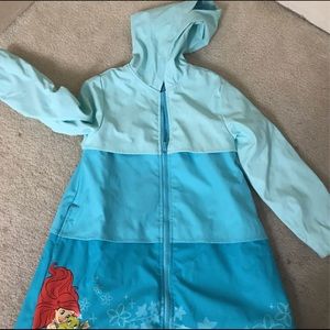 The Little Mermaid Rain Coat